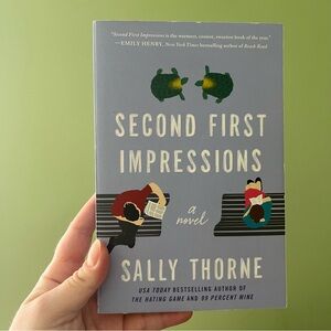📚 4/25$ 📚 Second First Impressions Book by Sally Thorne
